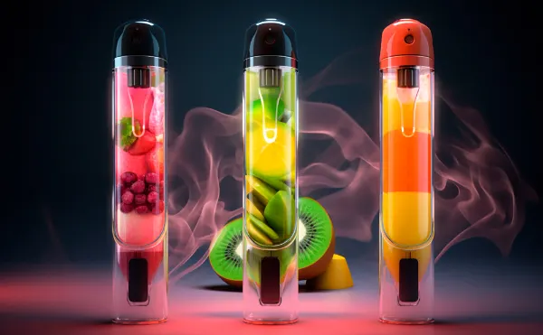 Multiple Fruit Flavor E Liquide Gout Puff